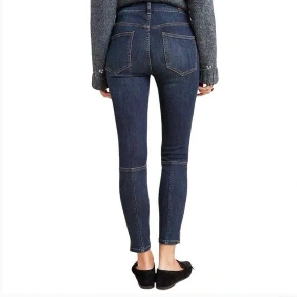 Pilcro and The Letterpress by Anthropologie High Rise Denim Leggings Size 28 - Picture 2 of 16